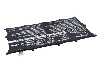 3.8V, 8000mAh, Li-Polymer Battery fits Lg, G Pad 10.1", G Pad Tablet 10.1", 30.4Wh