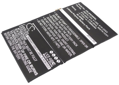 3.7V, 11500mAh, Li-Polymer Battery fits Apple, A1389, A1403a, 42.55Wh
