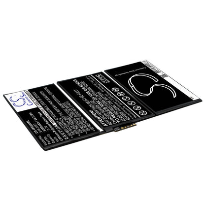 3.7V, 6300mAh, Li-Polymer Battery fits Apple, A1316, A1376, 23.31Wh