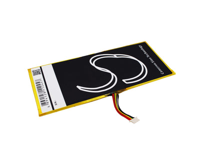 3.7V, 6000mAh, Li-Polymer Battery fits Barnes & Noble, Bntv600, Nook Hd+ Plus, 22.2Wh