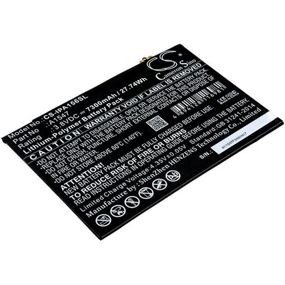 3.8V, 7300mAh, Li-Polymer Battery fits Apple, A1547, A1566, 27.74Wh