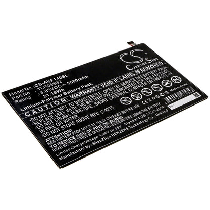 3.85V, 5500mAh, Li-Polymer Battery fits Vodafone, Tab Prime 7, Vfd-1400, 21.175Wh