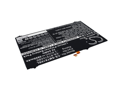3.8V, 5800mAh, Li-Polymer Battery fits Samsung, Galaxy Tab S2 9.7 Lte-a, Galaxy Tab S2 9.7 Td-lte, 22.04Wh