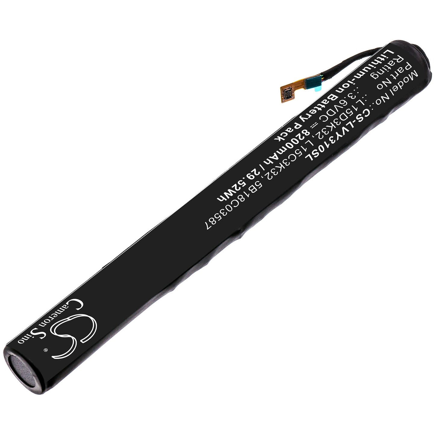 3.6V, 8200mAh, Li-ion Battery fits Lenovo, Yoga Tab 3 10, Yt3-x50, 29.52Wh