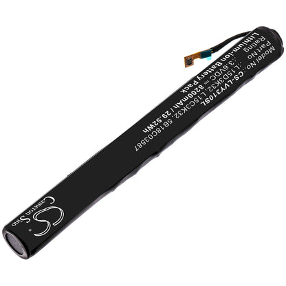 3.6V, 8200mAh, Li-ion Battery fits Lenovo, Yoga Tab 3 10, Yt3-x50, 29.52Wh