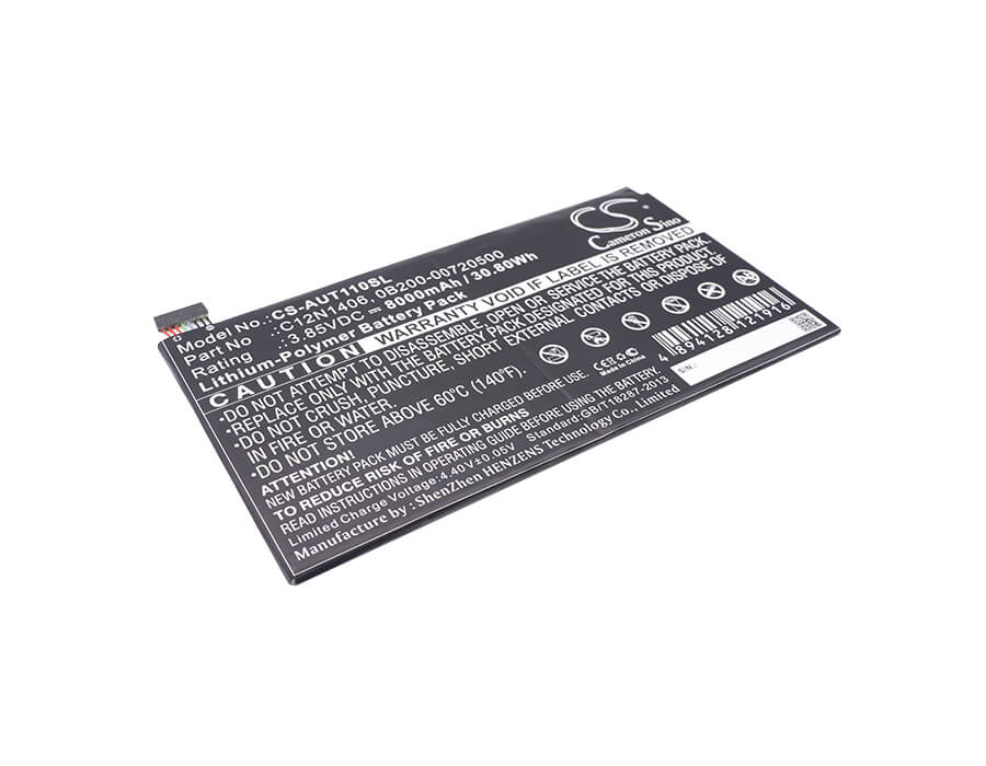 3.85V, 8000mAh, Li-Polymer Battery fits Asus, Pad Transformer Book T100tal, Transformer Book T100tal, 30.8Wh