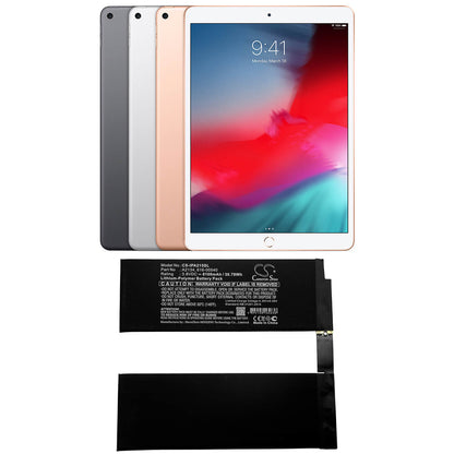 3.8V, 8100mAh, Li-Polymer Battery fits Apple, A2123, A2152, 30.78Wh