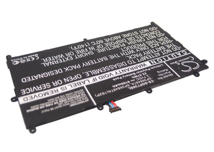 3.7V, 6100mAh, Li-Polymer Battery fits Samsung, Galaxy Tab 8.9, Gt-p7300, 22.57Wh