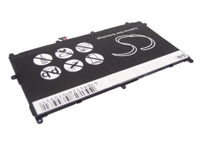 3.7V, 6100mAh, Li-Polymer Battery fits Samsung, Galaxy Tab 8.9, Gt-p7300, 22.57Wh