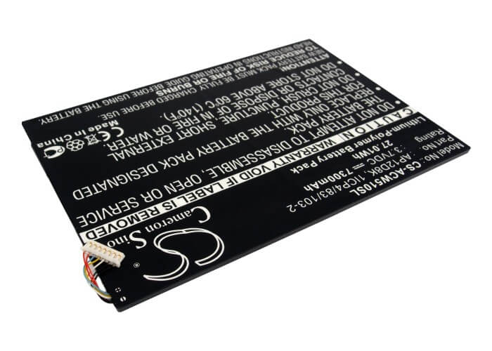 3.7V, 7300mAh, Li-Polymer Battery fits Acer, Aspire P3-171-3322y2g06as, Aspire P3-1715333y2g12as, 27.01Wh