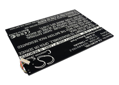 3.7V, 7300mAh, Li-Polymer Battery fits Acer, Aspire P3-171-3322y2g06as, Aspire P3-1715333y2g12as, 27.01Wh