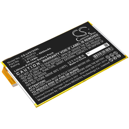 3.85V, 6800mAh, Li-Polymer Battery fits Lenovo, Yoga Smart Tab, Yt-x705f, 26.18Wh