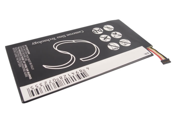 3.7V, 5000mAh, Li-Polymer Battery fits Asus, 110-0329h, K001, 18.5Wh