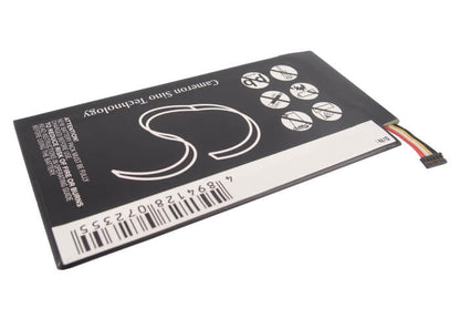3.7V, 5000mAh, Li-Polymer Battery fits Asus, 110-0329h, K001, 18.5Wh