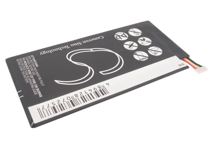 3.7V, 5000mAh, Li-Polymer Battery fits Asus, Ee Pad Tf500, Tf500d, 18.5Wh