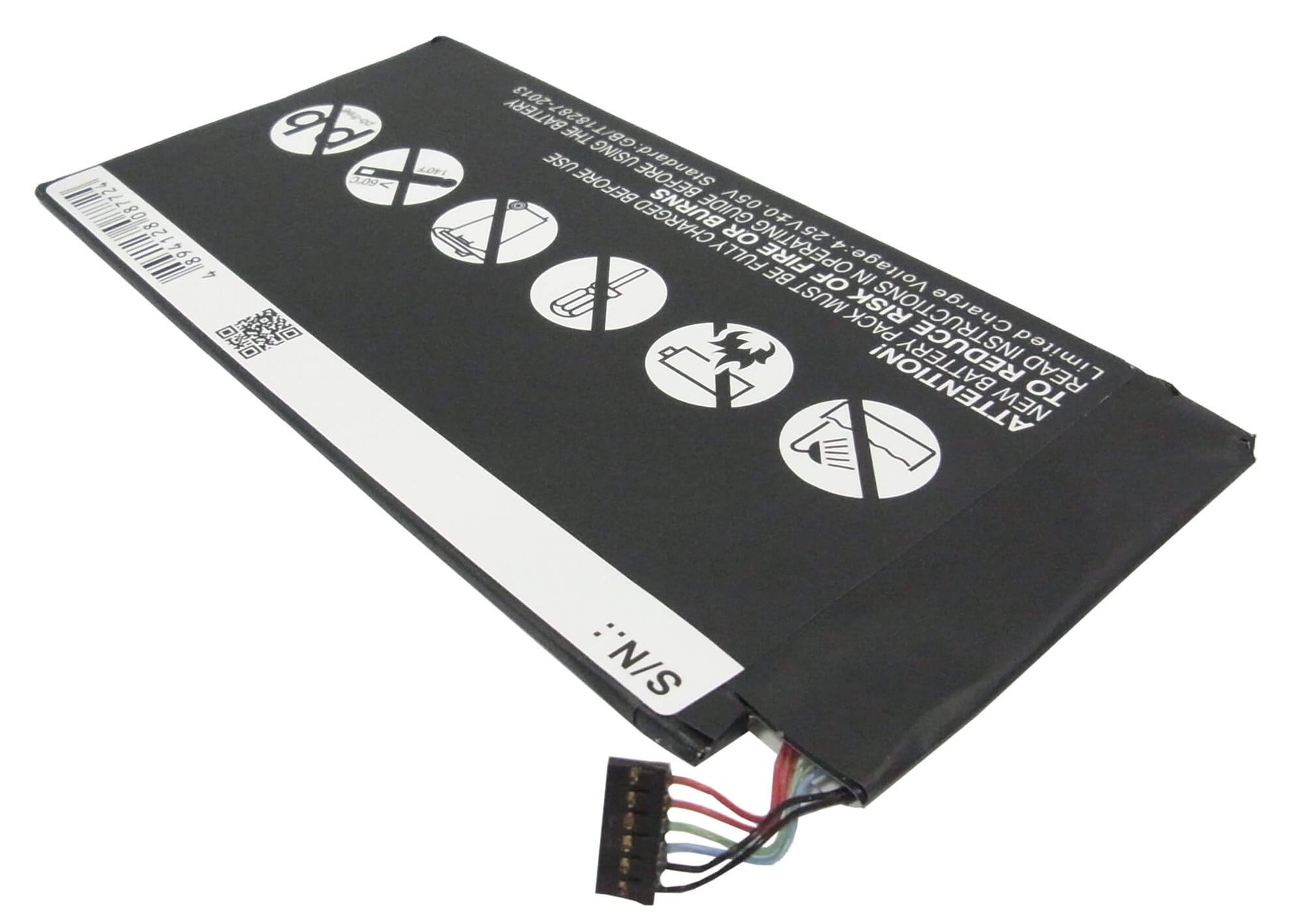 3.75V, 4900mAh, Li-Polymer Battery fits Asus, K00f, Me102, 18.375Wh