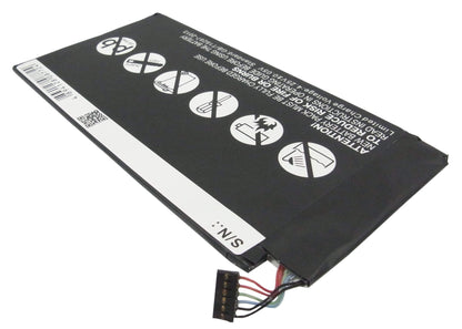 3.75V, 4900mAh, Li-Polymer Battery fits Asus, K00f, Me102, 18.375Wh