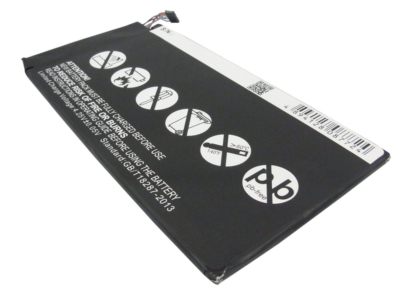 3.75V, 4900mAh, Li-Polymer Battery fits Asus, K00f, Me102, 18.375Wh