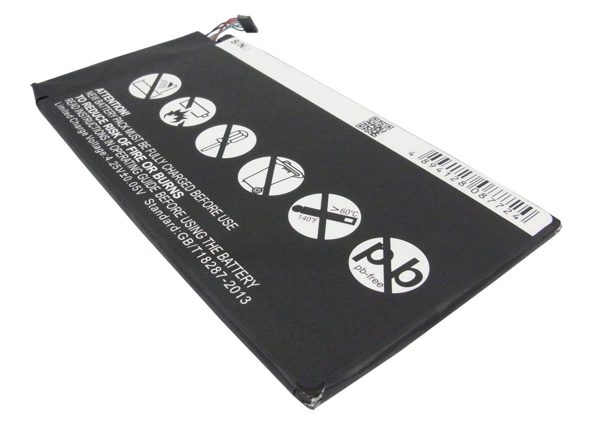 3.75V, 4900mAh, Li-Polymer Battery fits Asus, K00f, Me102, 18.375Wh
