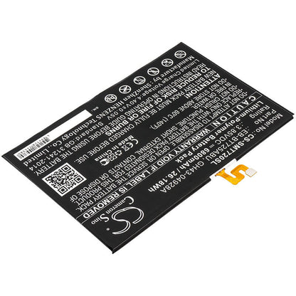 3.85V, 6800mAh, Li-Polymer Battery fits Samsung, Galaxy Tab S5e, Galaxy Tab S5e 10.5, 26.18Wh