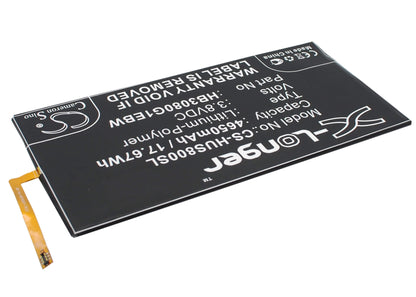 3.8V, 4650mAh, Li-Polymer Battery fits Huawei, Ee Eagle, Ee Eagle 4g Lte, 17.67Wh