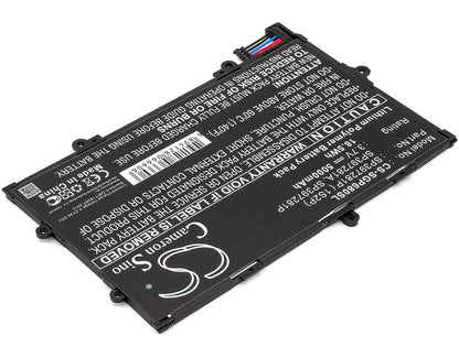 3.7V, 5000mAh, Li-Polymer Battery fits Verizon, Galaxy Tab 7.7, Sch-i815, 18.5Wh