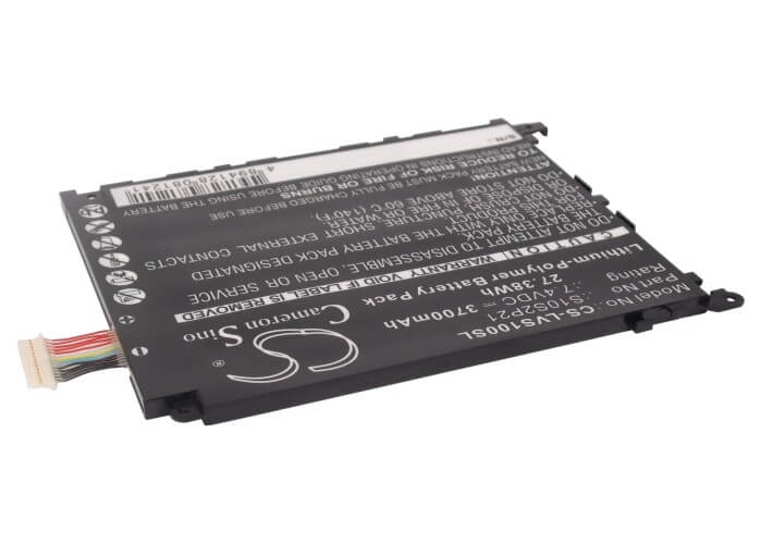7.4V, 3700mAh, Li-Polymer Battery fits Lenovo, Lepad S1, Lepad Y1011, 27.38Wh