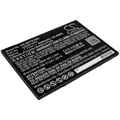 7.7V, 4800mAh, Li-Polymer Battery fits Zebra, Et51at, Et56bt, 36.96Wh