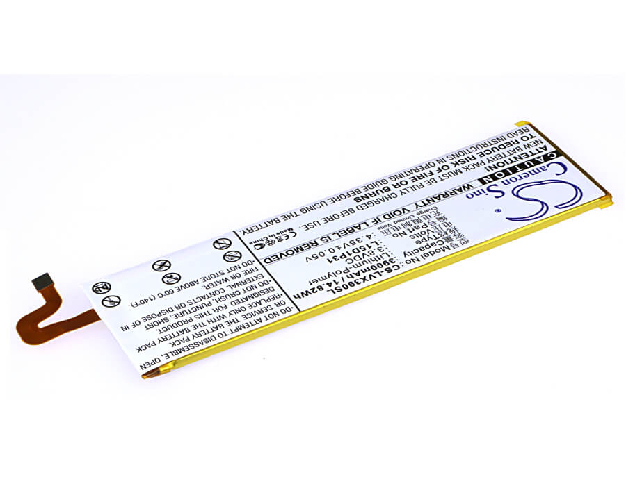 3.8V, 3900mAh, Li-Polymer Battery fits Lenovo, Yoga Tab 3 Pro, Yoga Tab 3 Pro 11.1", 14.82Wh