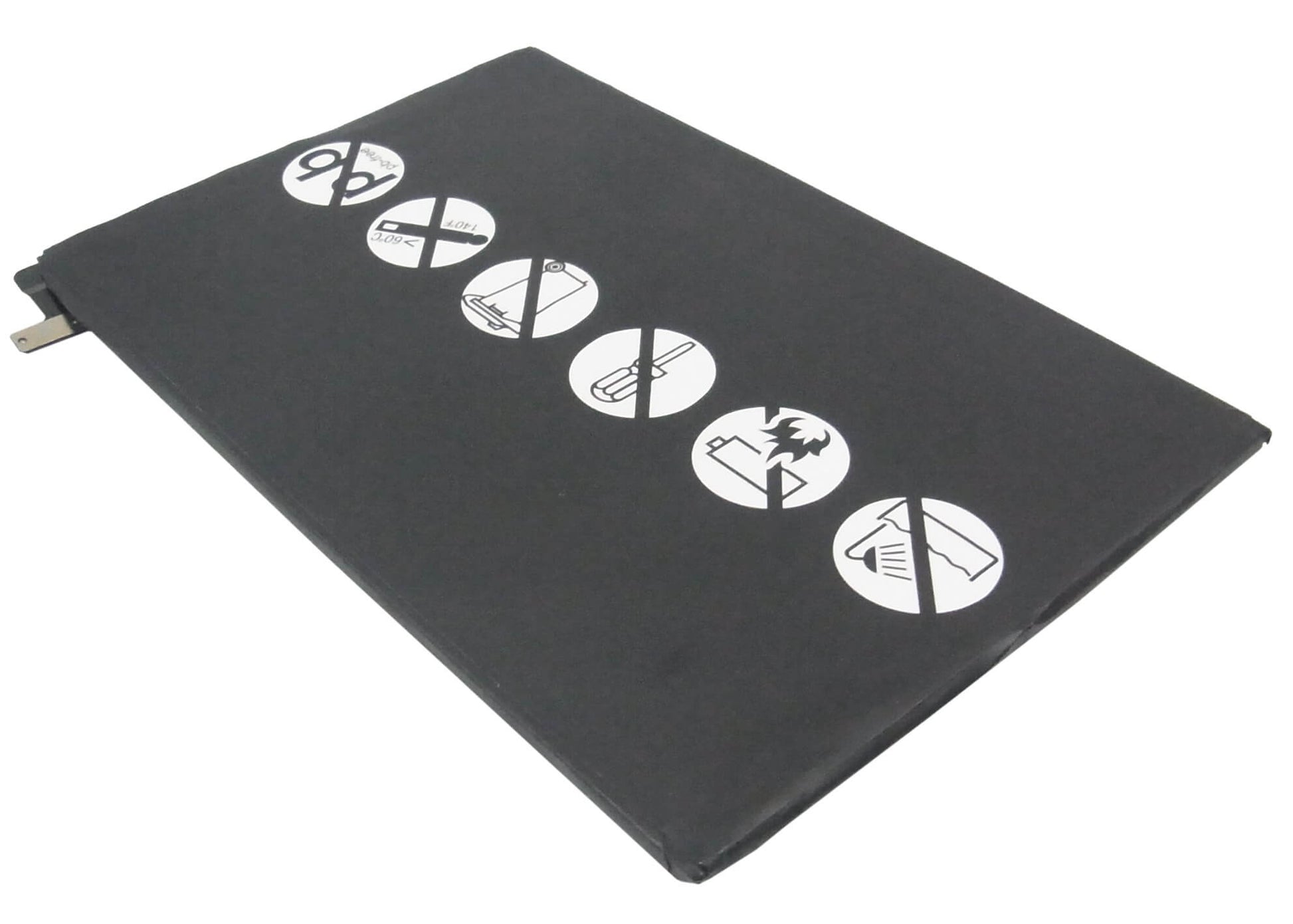 3.7V, 6400mAh, Li-Polymer Battery fits Apple, A1489, A1490, 23.68Wh