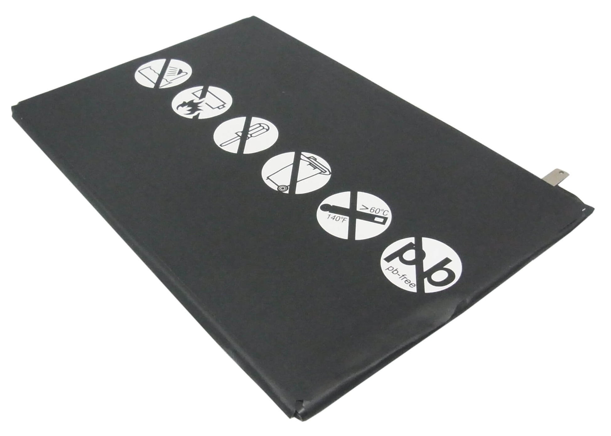 3.7V, 6400mAh, Li-Polymer Battery fits Apple, A1489, A1490, 23.68Wh
