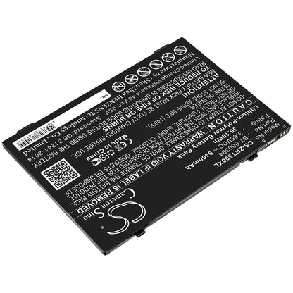 3.85V, 9400mAh, Li-Polymer Battery fits Zebra, Et51, Et56, 36.19Wh
