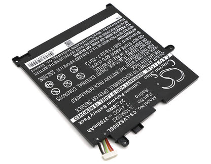 7.4V, 3700mAh, Li-Polymer Battery fits Lenovo, Ideapad P1, Ideapad S200, 27.38Wh
