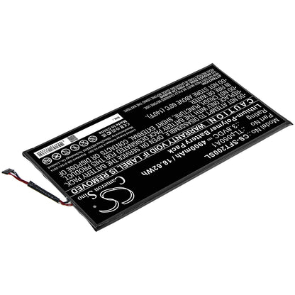 3.8V, 4900mAh, Li-Polymer Battery fits Idemia, Morphotablet 2, 18.62Wh