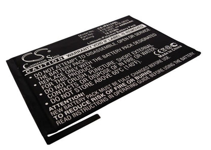 3.7V, 4490mAh, Li-Polymer Battery fits Apple, A1432, A1445, 16.613Wh
