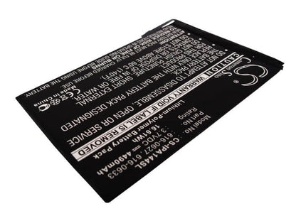 3.7V, 4490mAh, Li-Polymer Battery fits Apple, A1432, A1445, 16.613Wh