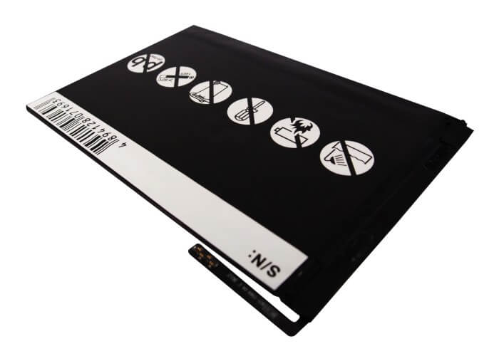 3.7V, 4490mAh, Li-Polymer Battery fits Apple, A1432, A1445, 16.613Wh