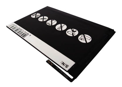 3.7V, 4490mAh, Li-Polymer Battery fits Apple, A1432, A1445, 16.613Wh