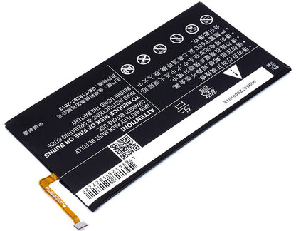 3.8V, 4600mAh, Li-Polymer Battery fits Zte, K88, 17.48Wh