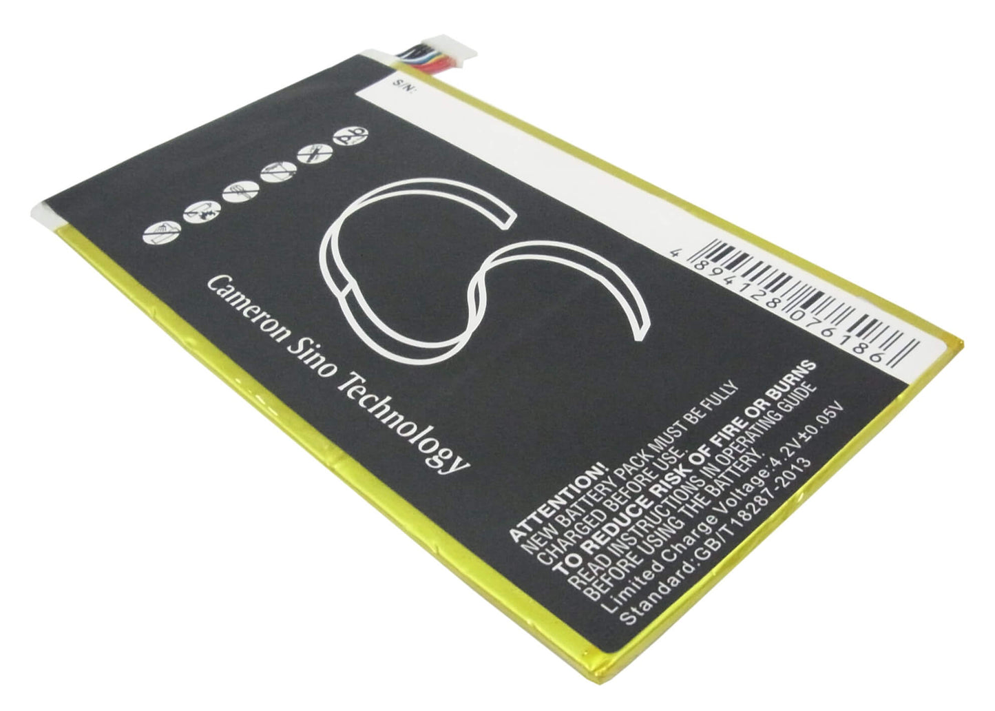 3.7V, 4000mAh, Li-Polymer Battery fits Amazon, Kc2, Kc2-d, 14.8Wh