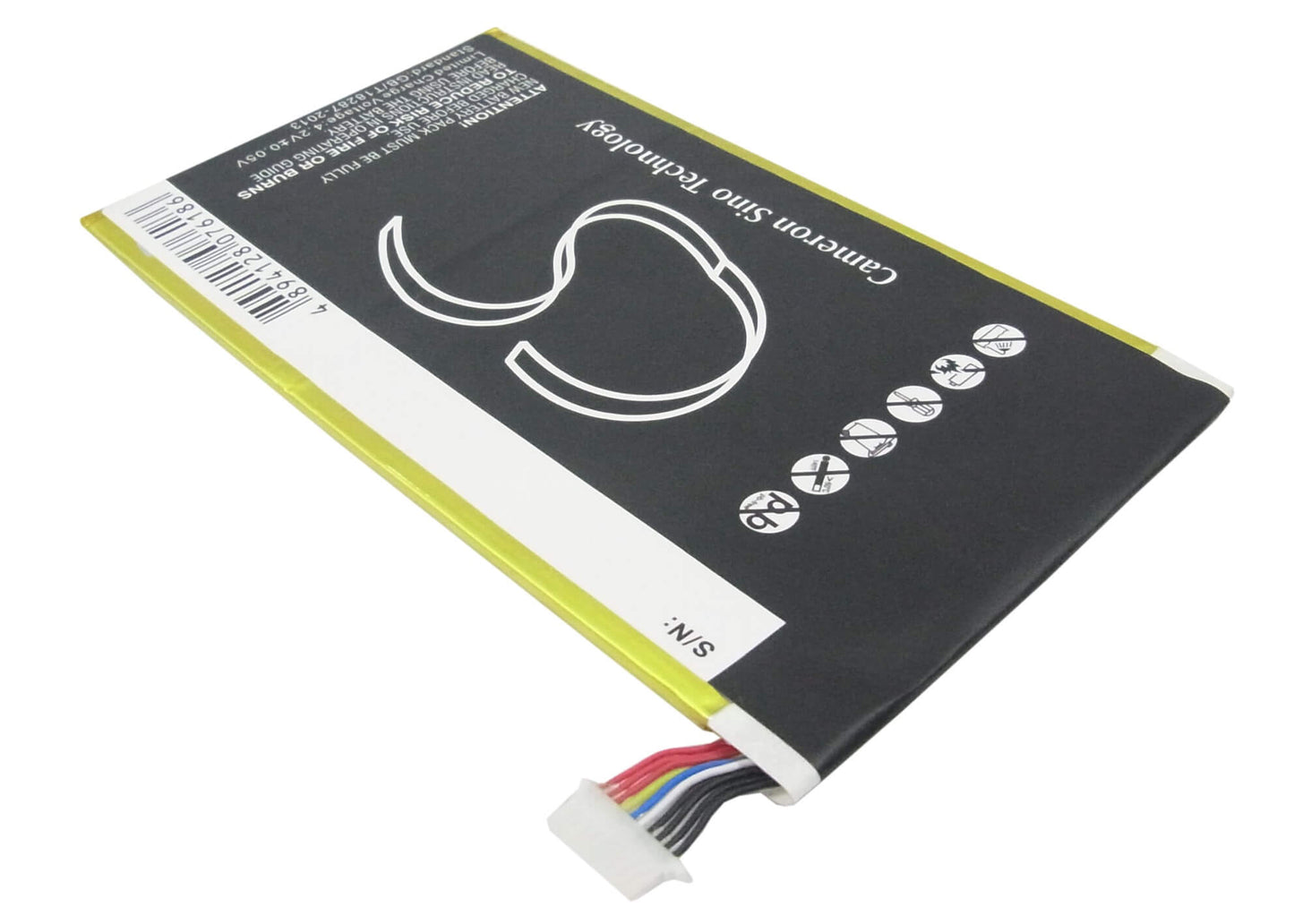 3.7V, 4000mAh, Li-Polymer Battery fits Amazon, Kc2, Kc2-d, 14.8Wh