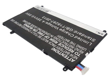 3.8V, 4800mAh, Li-Polymer Battery fits Samsung, Galaxy Tabpro 8.4, Galaxy Tabpro 8.4 Lte-a, 18.24Wh