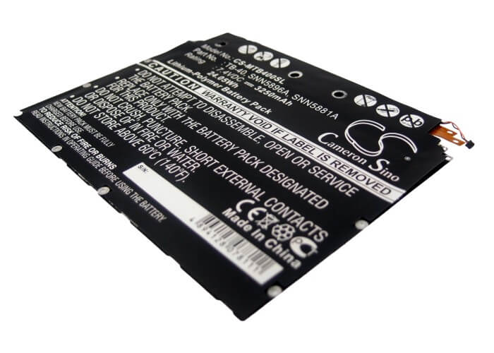 7.4V, 3250mAh, Li-Polymer Battery fits Motorola, Mz604, Xoom, 24.05Wh