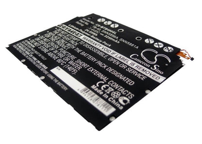 7.4V, 3250mAh, Li-Polymer Battery fits Motorola, Mz604, Xoom, 24.05Wh