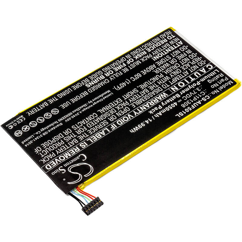 3.7V, 4050mAh, Li-Polymer Battery fits Asus, Transformer Pad Tf501t, Transformer Pad Tf502t, 14.985Wh