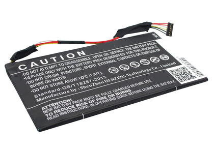 3.75V, 5050mAh, Li-Polymer Battery fits Asus, Padfone Infinity A80 10.1, Padfone Infinity A80 Tablet, 18.9375Wh