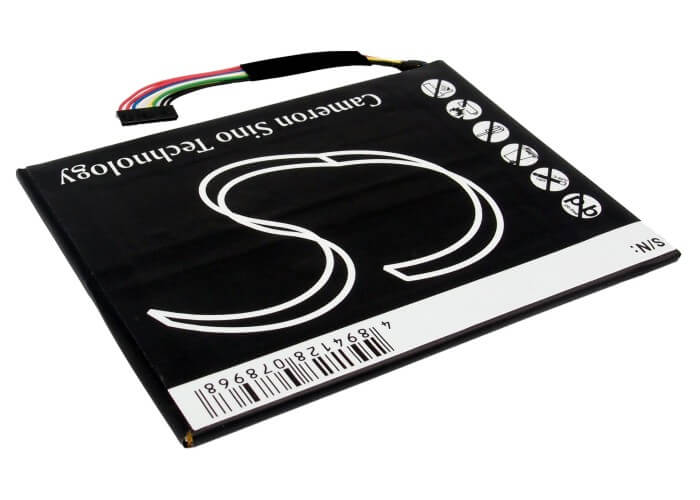 7.4V, 3300mAh, Li-Polymer Battery fits Asus, Eee Pad Transformer Tf101, Eee Pad Transformer Tf101 Mobi, 24.42Wh