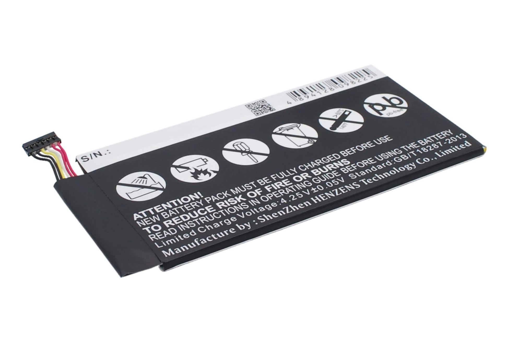 3.75V, 4200mAh, Li-Polymer Battery fits Asus, Me370tg, 15.75Wh