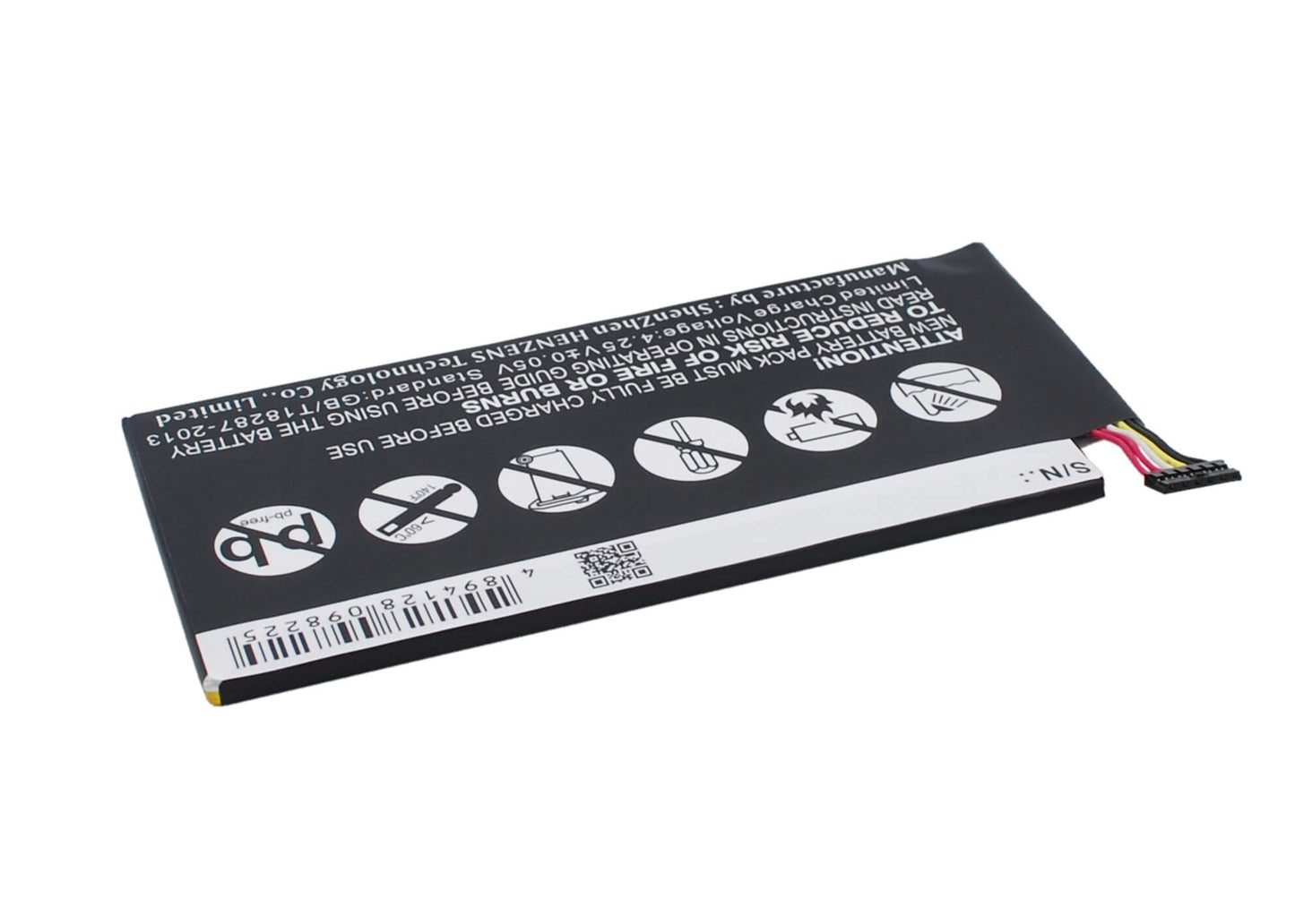 3.75V, 4200mAh, Li-Polymer Battery fits Asus, Me370tg, 15.75Wh