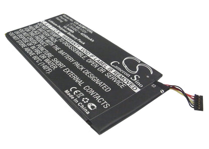 3.75V, 4250mAh, Li-Polymer Battery fits Asus, Fonepad 7", K004, 15.9375Wh